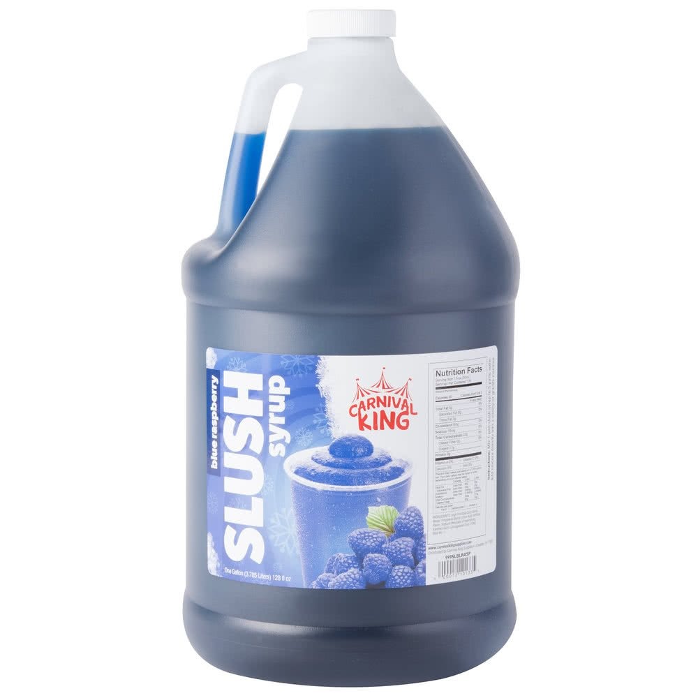 WhatsApp Image 2026-04-19 at 2.57.57 PM Blue Raspberry Slushy Mix 1 Gallon Concentrate – Frozen Drink Syrup for Slushie Machine, Granita Maker & Snow Cone Machine - Image 1