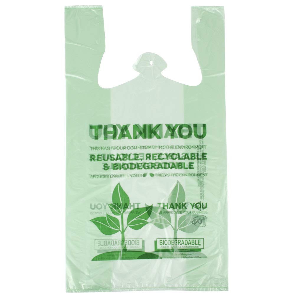 WhatsApp Image 2026-04-19 at 2.58.35 PM Green T-Shirt Thank You Plastic Bags (Pck of 500 Bags) - Image 1