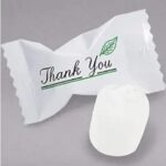 "Thank You" Buttermints Individually Wrapped - 1000/Case By TableTop King