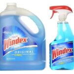 Windex Original Glass Cleaner, 1 spray bottle + 128 fl. oz. Refill - Total 160 fl. oz