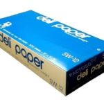 Durable Packaging 12" x 10.75" Dry Waxed Deli Paper Pop-Up Sandwich Food Wrap Sheets (Pack of 500)