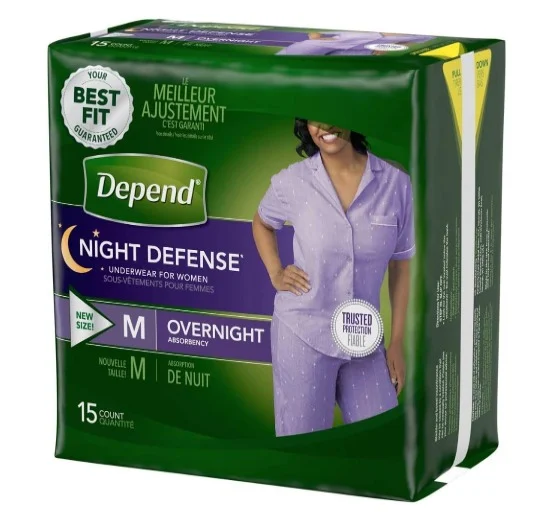 WhatsApp Image 2026-04-19 at 3.53.11 PM Medium Overnight Depends Women - Night Defense Incontinence Underwear