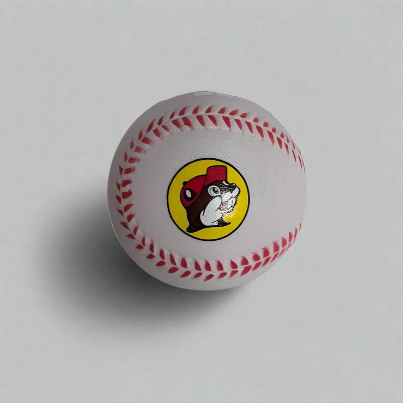 1000009800-1.jpg Buc-ee’s Foam Baseball, Soft Lightweight Baseball Toy for Indoor & Outdoor Play, Kids Sports Toy & Collectible - Image 1