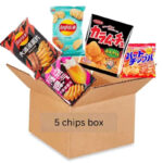 Asian Chips Variety 10 Pack - Exotic Snacks with Crispy Crunchy Texture and International Flavors Diverse Selection Sweet