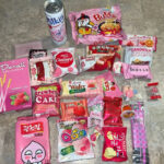 Deluxe Pink Theme Asian Snack Box Includes 2 Drinks 2 Ramen Sweet Asian Snacks Box Gift Large Size 45-50 Pcs Variety of Treats - Image 4