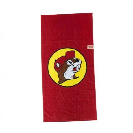 Buc-ee's Authentic Classic Red Beach Towel