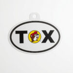 Buc-ee's TX Oval Vinyl Decal Sticker