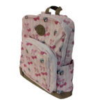 Buc-ee’s Cherry Backpack, Pink Canvas Backpack with Cherry & Beaver Design, 16-Inch School, Travel & Everyday Bag - Image 3