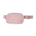 Buc-ee’s Pink Crossbody Belt Bag, Adjustable Fanny Pack & Waist Bag with Zipper Pockets, Small Travel & Everyday Bag - Image 2