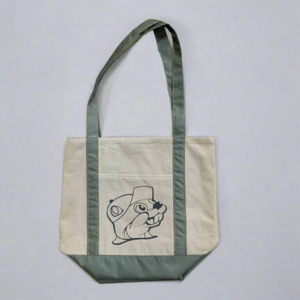 Buc-ee’s Mini Tote Bag, Small Reusable Shopping & Everyday Carry Bag for Snacks, Accessories, Gifts & Errands