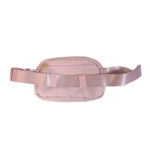 Buc-ee’s Pink Crossbody Belt Bag, Adjustable Fanny Pack & Waist Bag with Zipper Pockets, Small Travel & Everyday Bag - Image 3