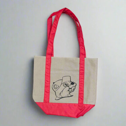 Buc-ee’s Mini Tote Bag, Small Reusable Shopping & Everyday Carry Bag for Snacks, Accessories, Gifts & Errands