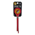 Buc-ee's Red Silicone & Stainless Steel Serving Tongs - Image 3