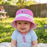 Buc-ee's Authentic UPF 50+ Reversible Kids Bucket Hat - Image 2