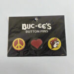Buc-ee's Authentic Button Pins