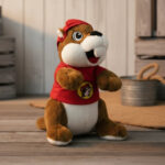 Buc-ee’s Plush Beaver Stuffed Animal, Soft Cuddly Beaver Plush Toy with Hat, Cute Collectible Gift - Image 2