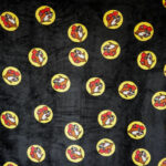 Buc-ee's Fuzzy Black Logo Throw Blanket - Image 2