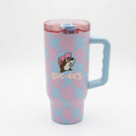 Buc-ee's Pink Palm 40oz Fit Forty Pro Tumbler