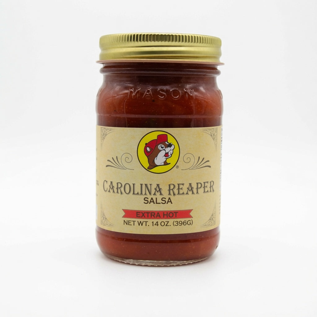 carolinareaper.jpg Buc-ee's Carolina Reaper Salsa - Extra Hot - Image 1