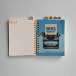 Buc-ee’s Spiral-Bound Notebook Journal, Typewriter Design Writing Notebook with Tabbed Dividers for School, Work & Journaling - Image 2