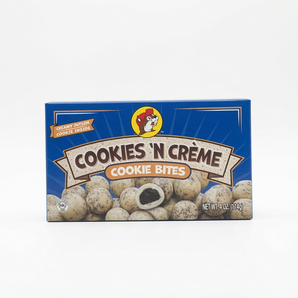 ncreame.jpg Buc-ee's Cookies 'N Creme Cookie Bites - Image 1