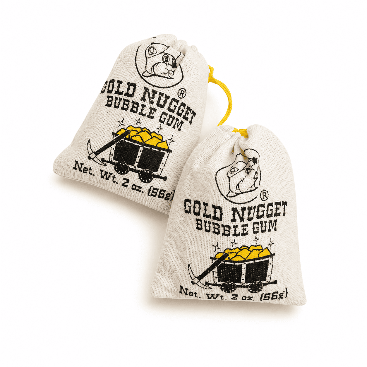 nuggets_1.png Buc-ee's Gold Nugget Bubble Gum - Image 1