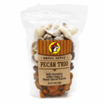Buc-ee's Pecan Trio - Milk Chocolate, White Fudge & Honey Glazed Pecans