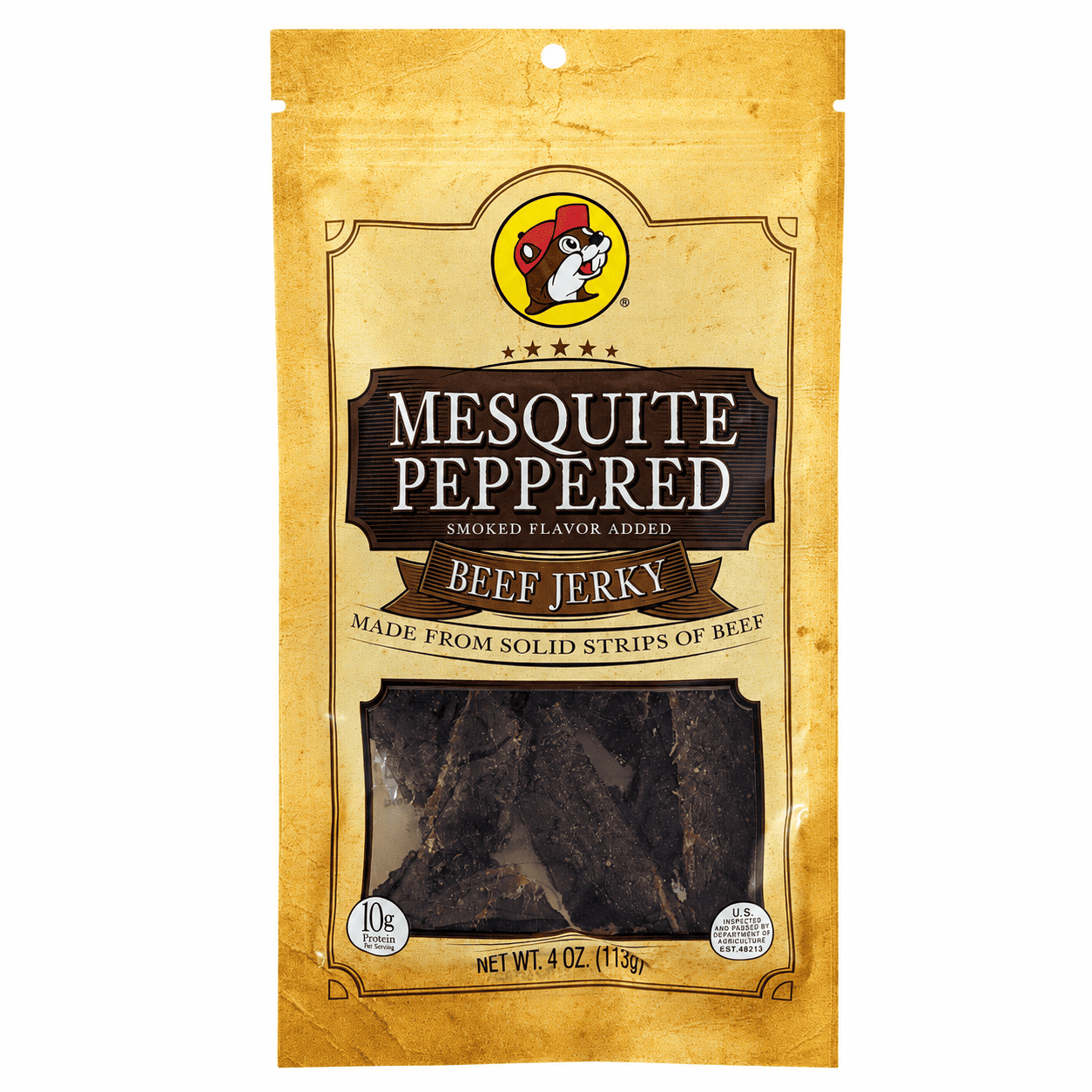 smokey.png Buc-ee's Mesquite Peppered Beef Jerky - Image 1